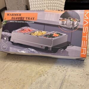 Master Warmer Buffet Tray